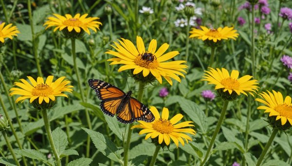 How can UK urban gardens be optimized to support declining pollinator populations?
